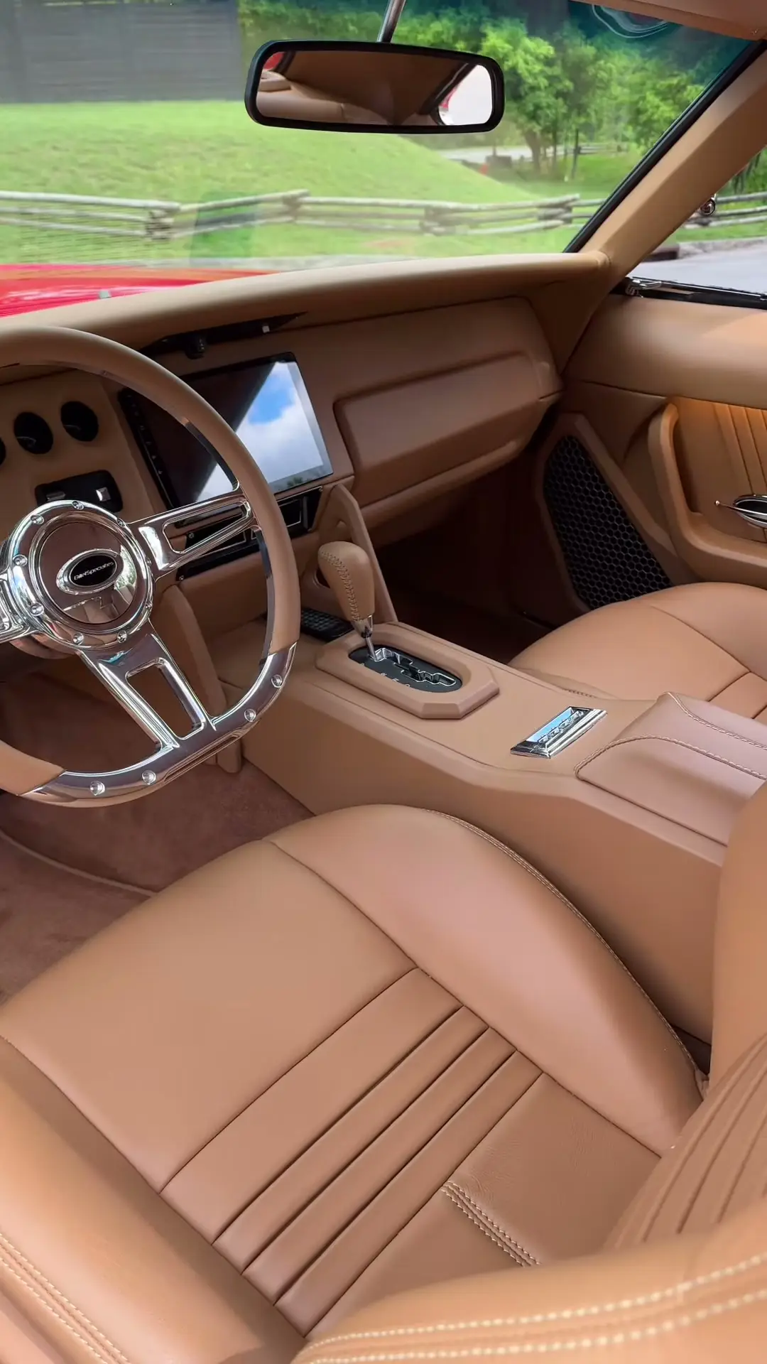 Interior of the 1968 Dodge Charger