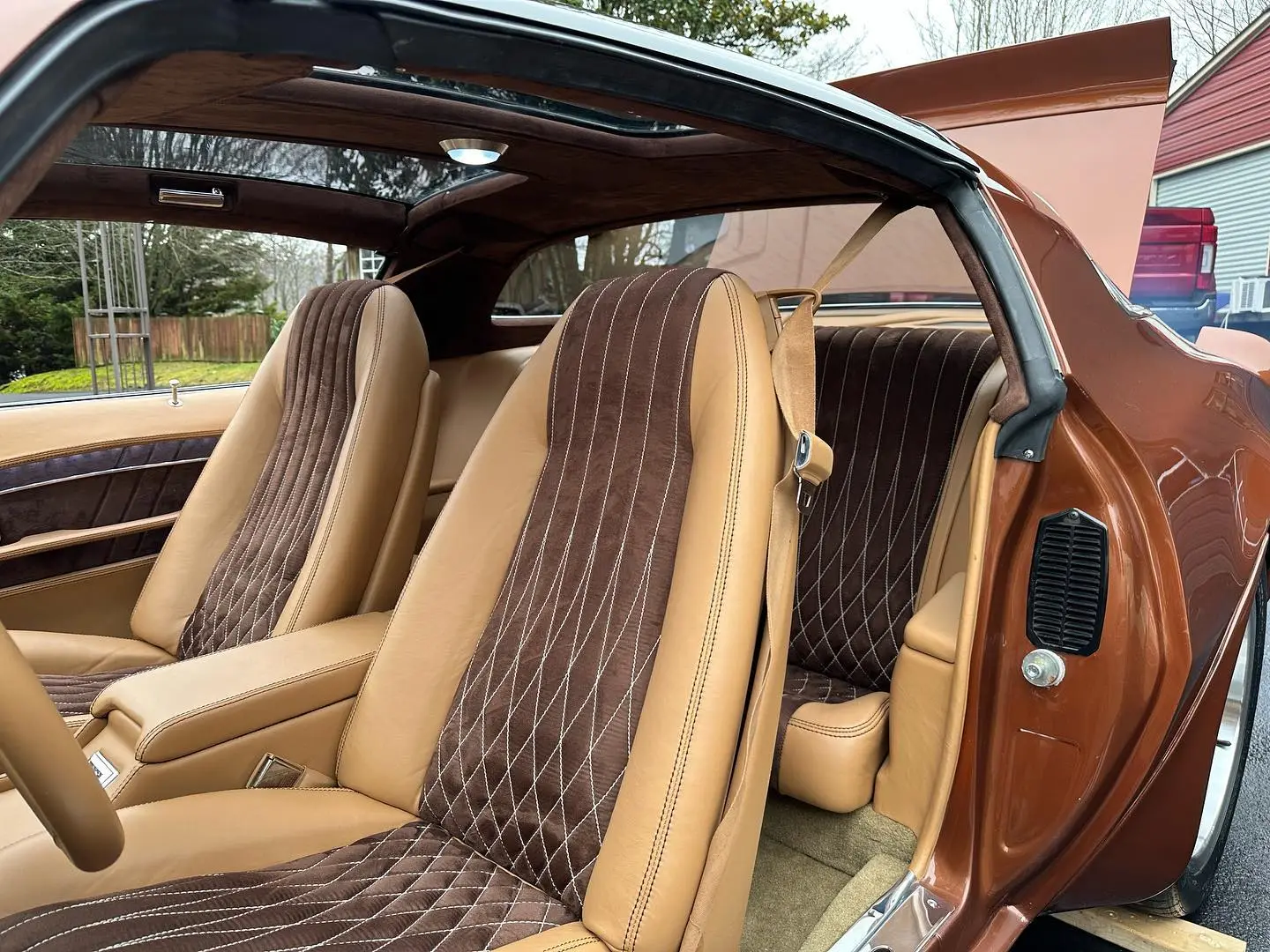 Interior of the 1977 Pontiac Firebird Trans Am