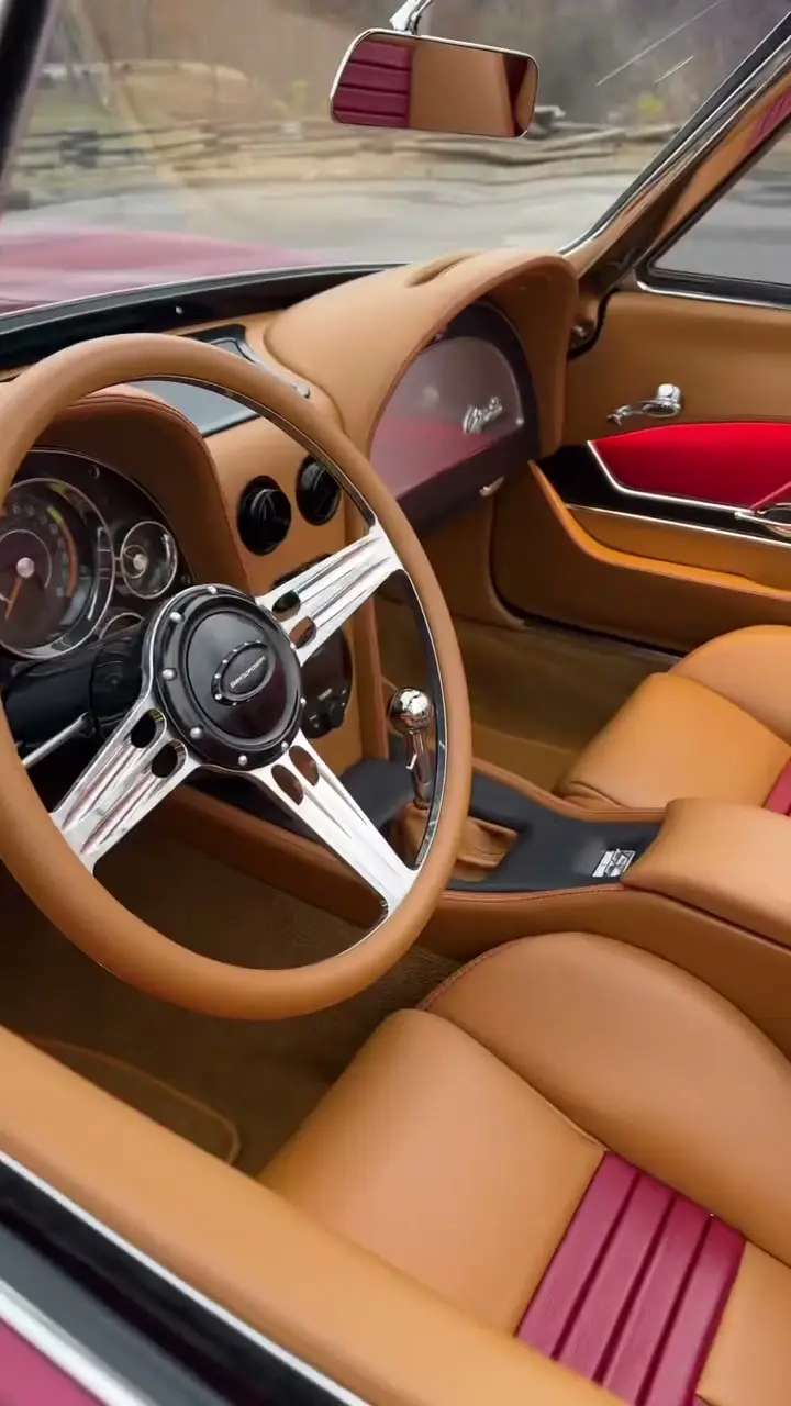 Interior of the 1964 Chevrolet Corvette