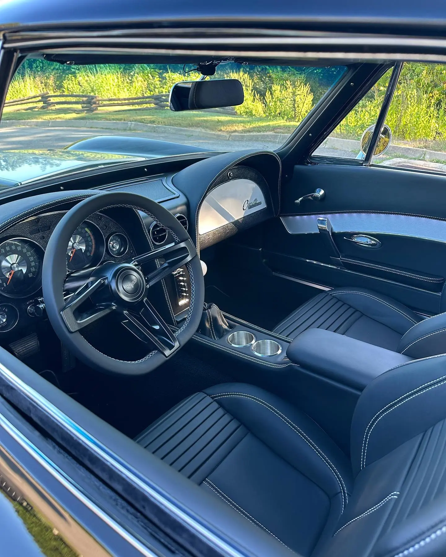 Interior of the 1965 Chevrolet Corvette Sting Ray