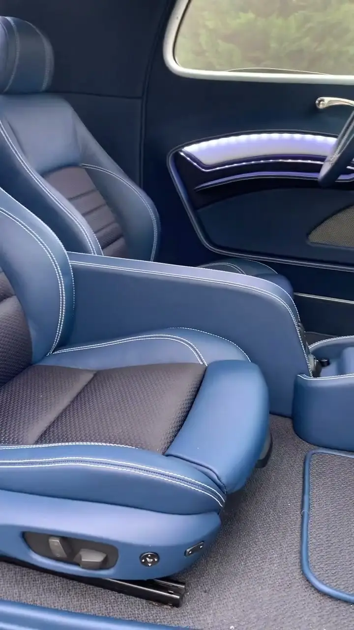 Interior of the 1936 Ford