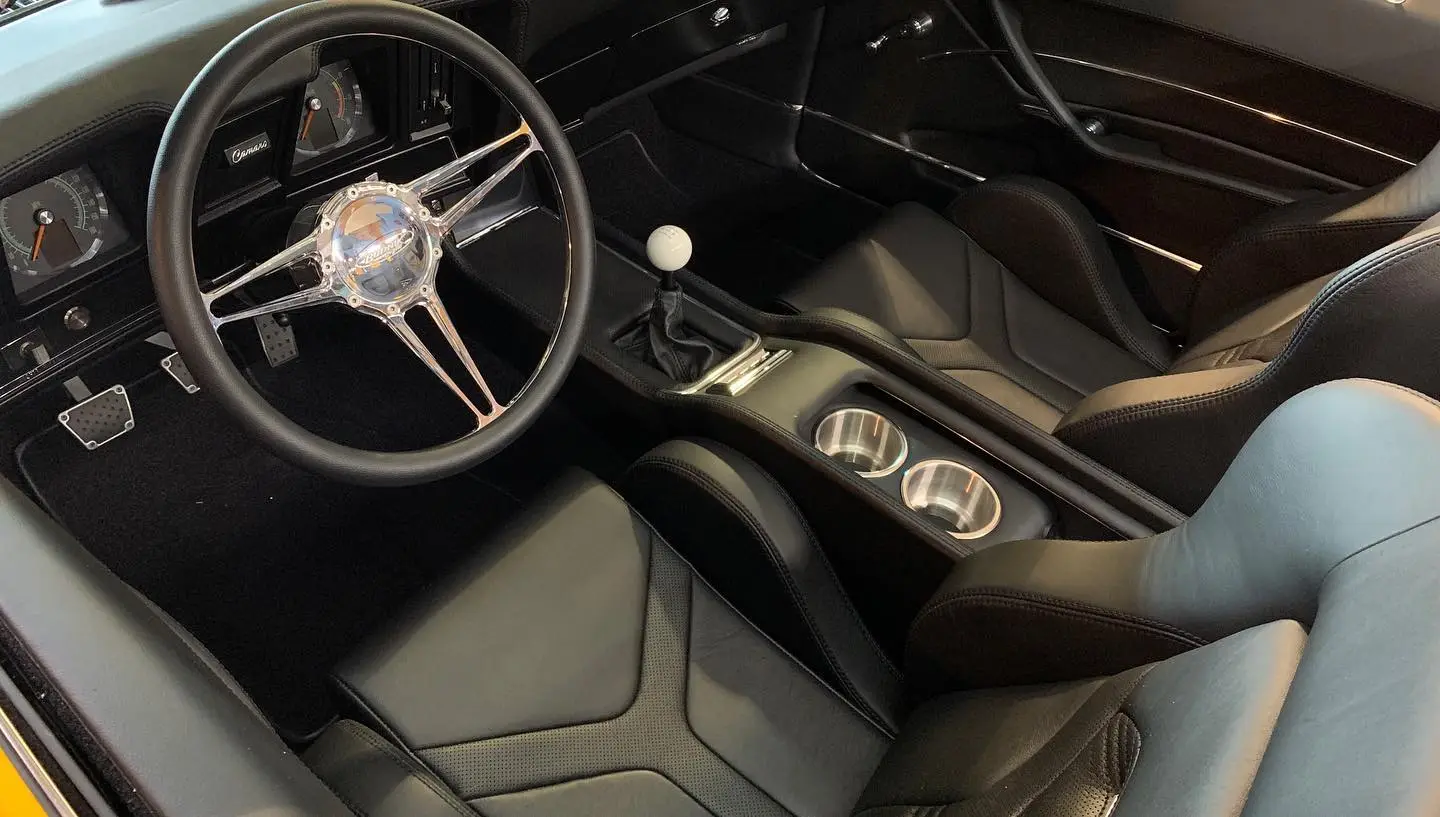 Interior of the 1969 Chevrolet Camaro